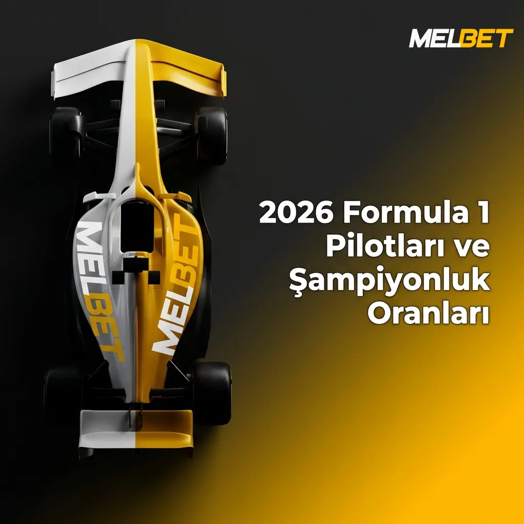 2026 Formula 1 sezonu pilotları, takımları ve şampiyonluk oranlarını gösteren tablo