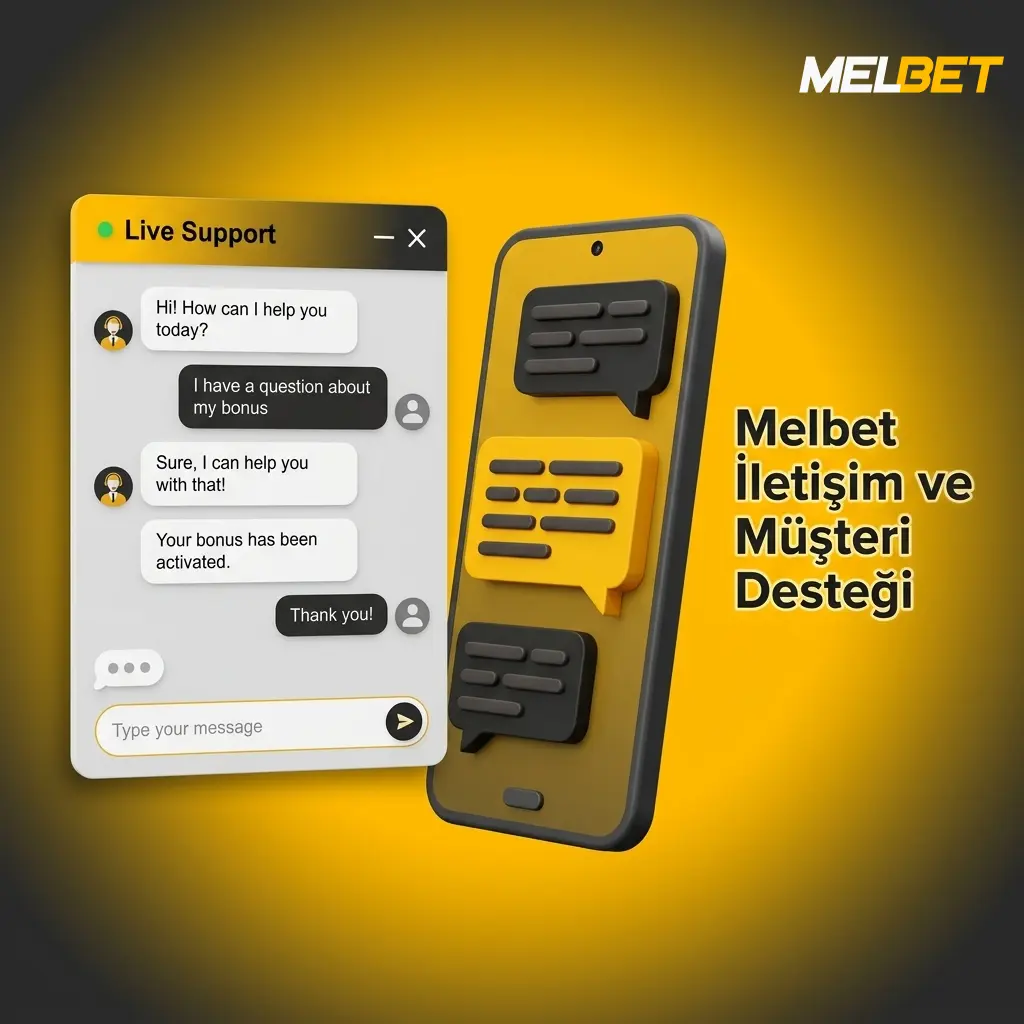 Melbet müşteri desteği: canlı sohbet, e-posta, Telegram ve SSS ile 7/24 Türkçe yardım