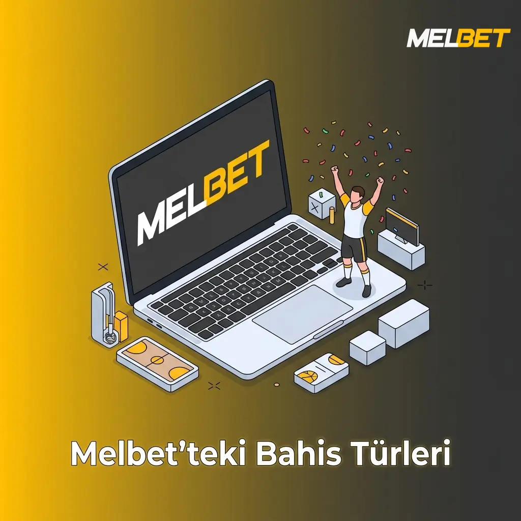Melbet'te tekli, ekspres ve sistem bahis türlerini gösteren bilgi grafiği