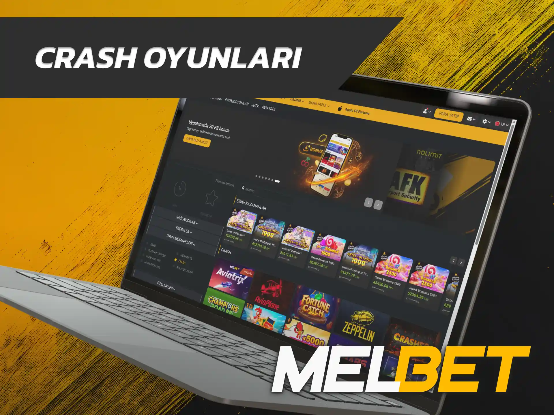 Çarpanlar yükselirken bahsinizi bozdurmak üzere Melbet ana sayfa oyunlarını başlatın.