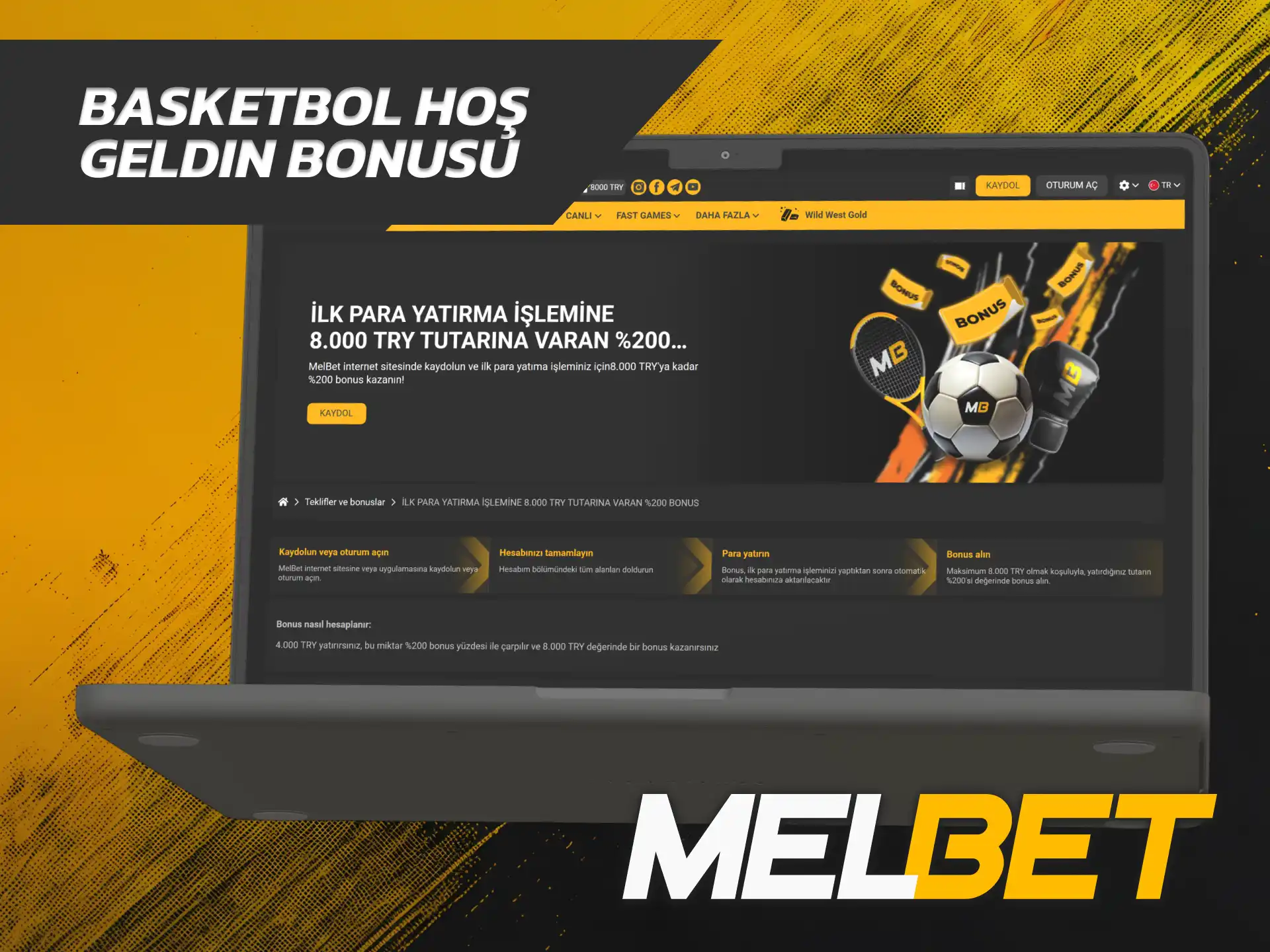 Ekstra maç bakiyesi kazanmak üzere Melbet Basketbol hoş geldin paketini alın.
