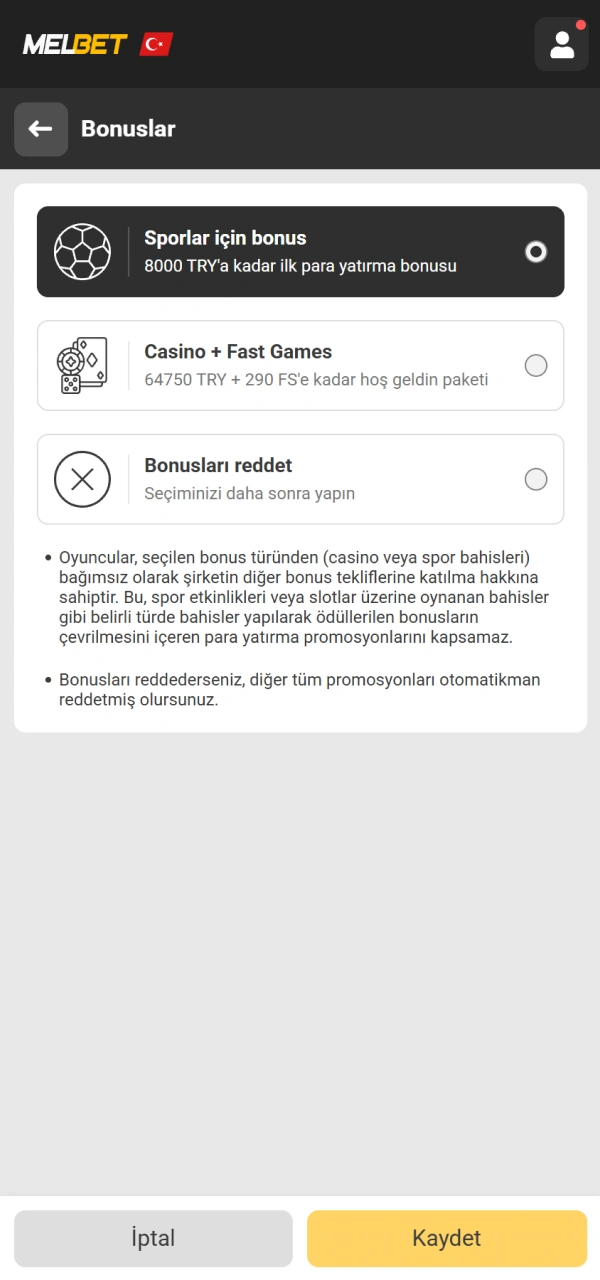 Avantajlı Melbet casino hoş geldin bonusunu hemen talep edin.