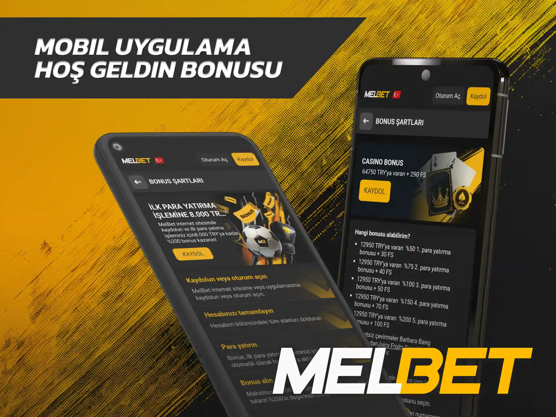 Ödül paketini almak için cep telefonunuzdan Melbet Hoş Geldin Bonusu sayfasını kullanın.