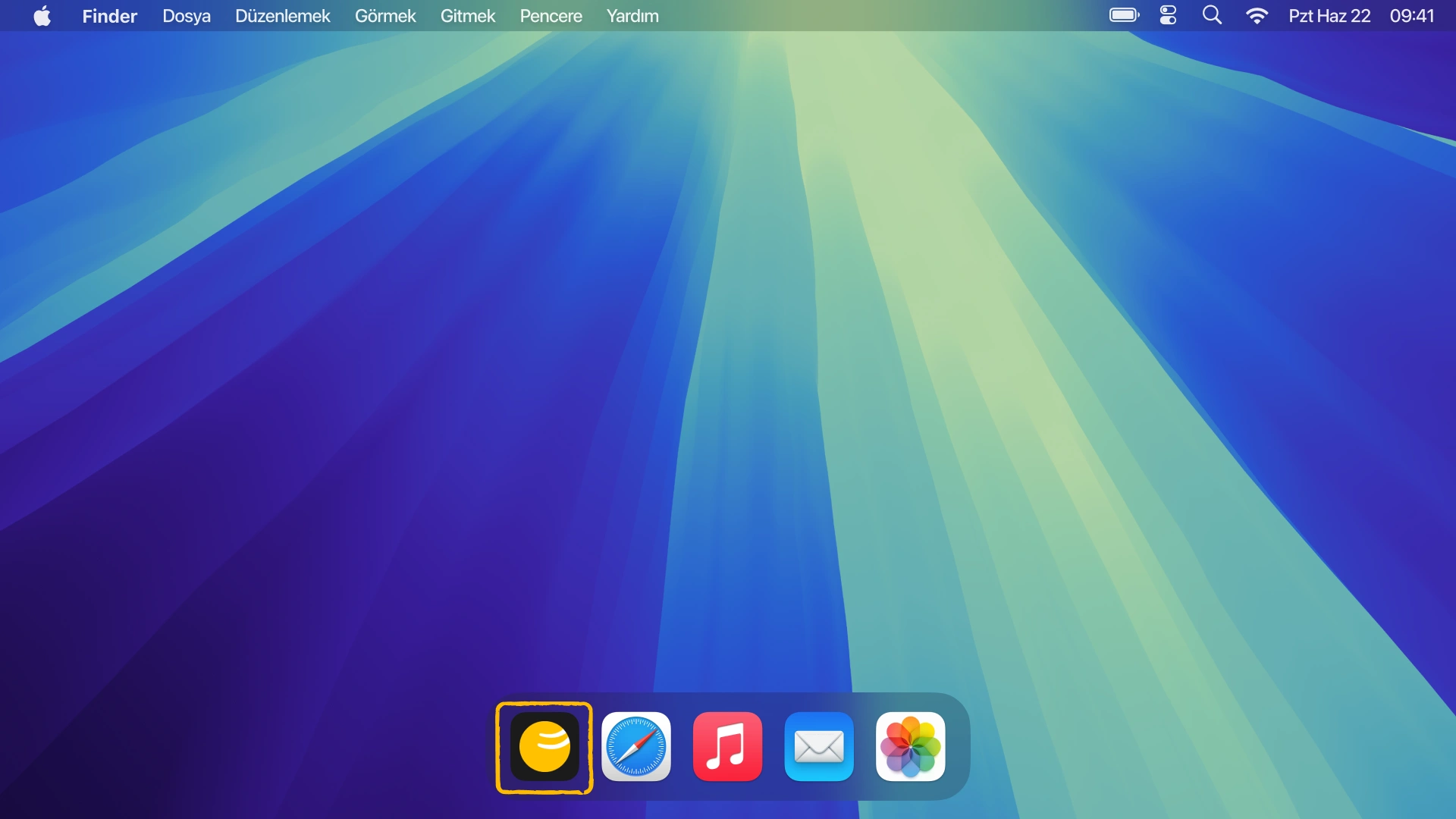 Programı çalıştırmak üzere masaüstündeki Melbet macOS PC İstemcisi ikonuna tıklayın.