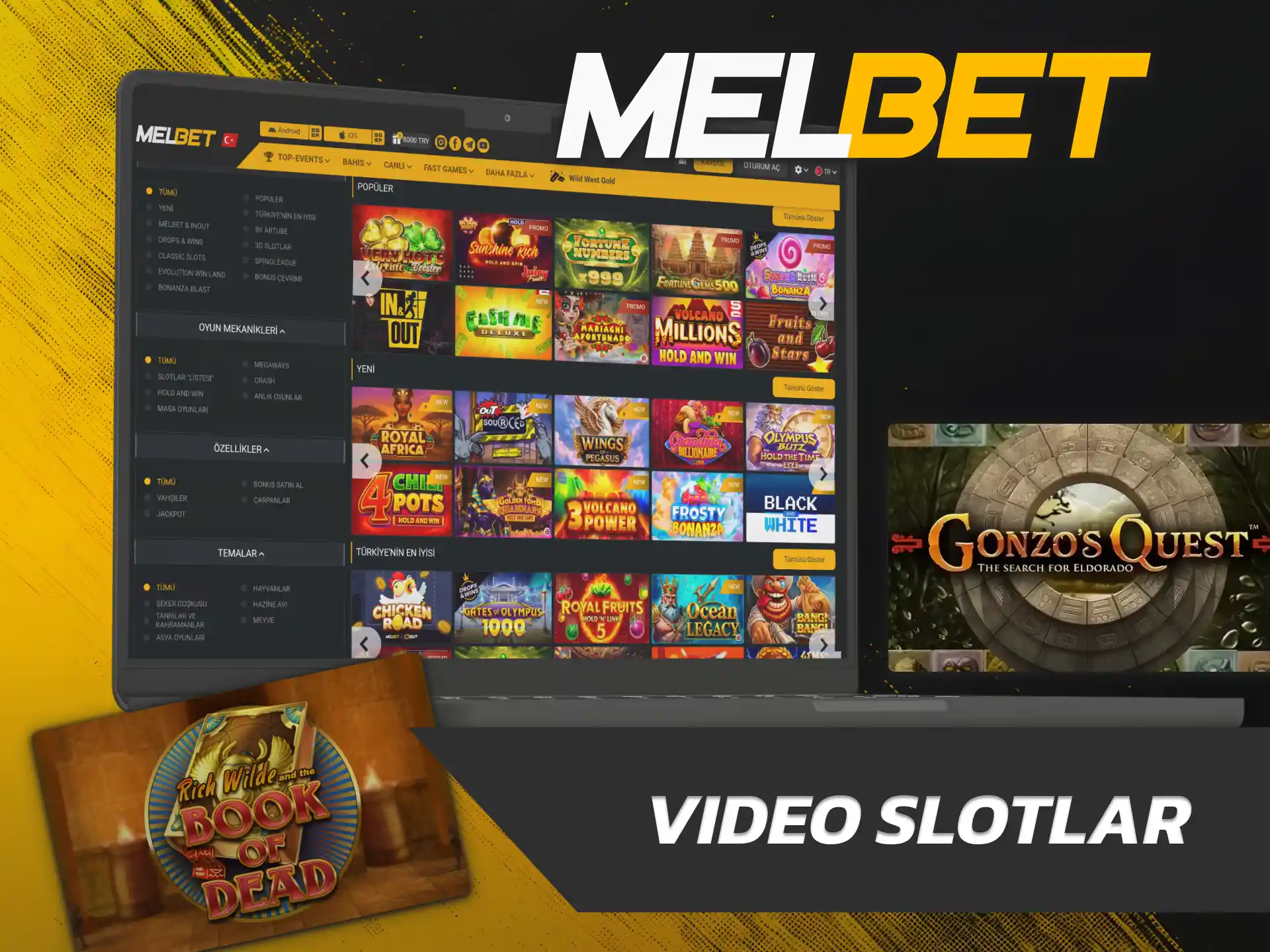 Modern grafikli makaraları keşfetmek üzere Melbet Video Slotlar oyunlarını tercih edin.
