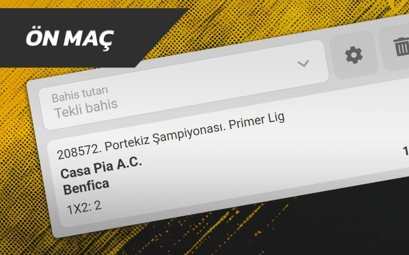 Başlama düdüğünden önce istatistikleri inceleyin Ön Maç ekranında Melbet Spor.