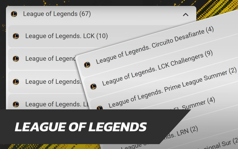 Şampiyona mücadelelerini doğru tahmin edin League of Legends branşında Melbet Spor.