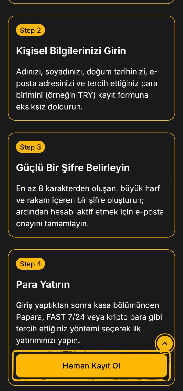 Kayıt formunu açmak üzere resmi Melbet Spor sayfasını ziyaret edin.