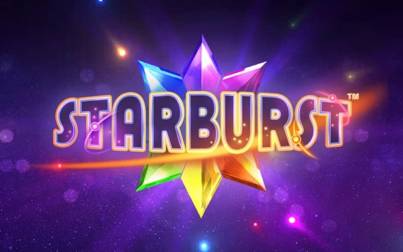Parlak uzay taşlarını eşleştirmek için Starburst oynayın Melbet ana sayfa.