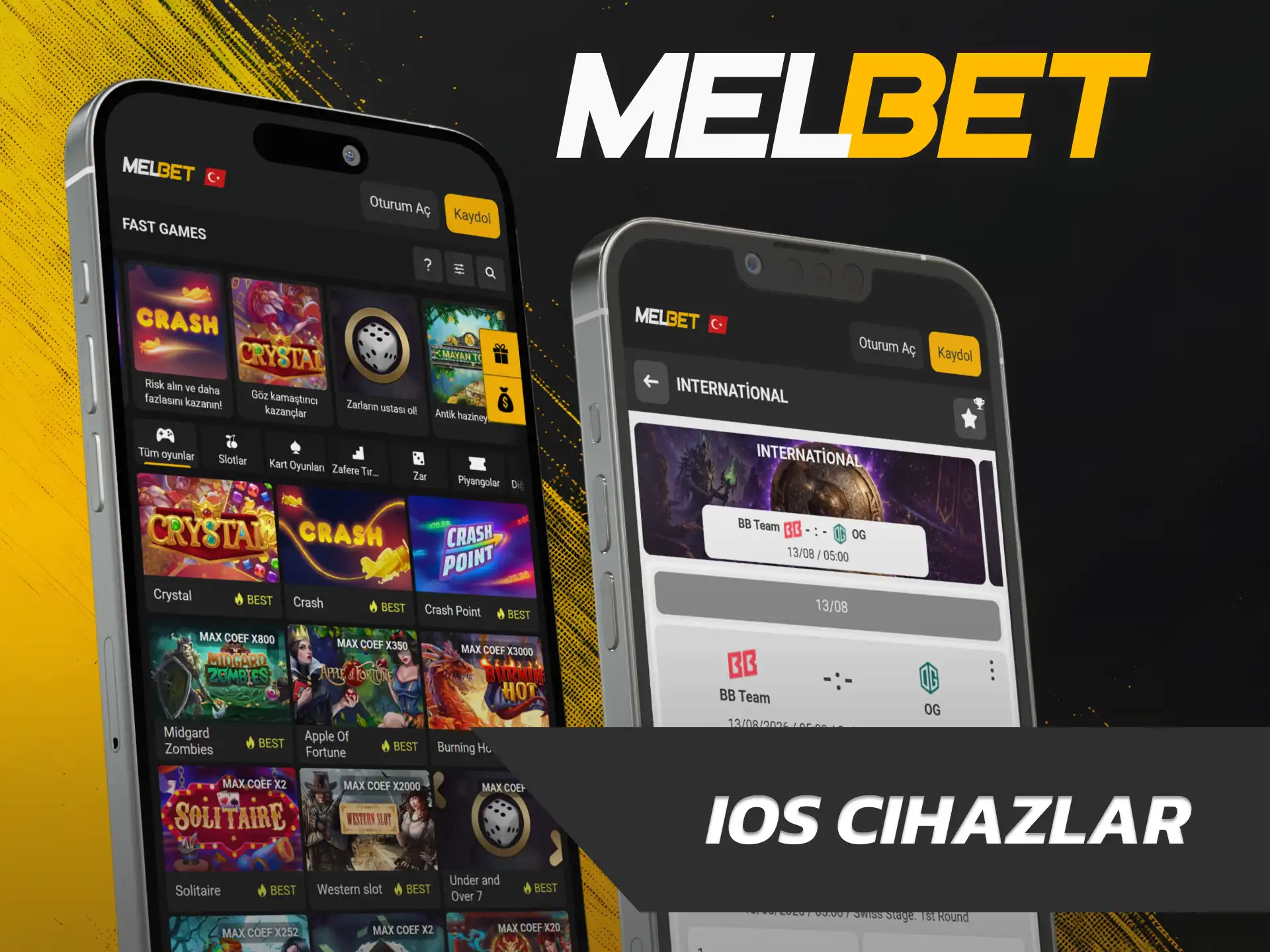 Uyumlu telefon modellerini görmek için Melbet iOS Uygulama listesini kontrol edin.