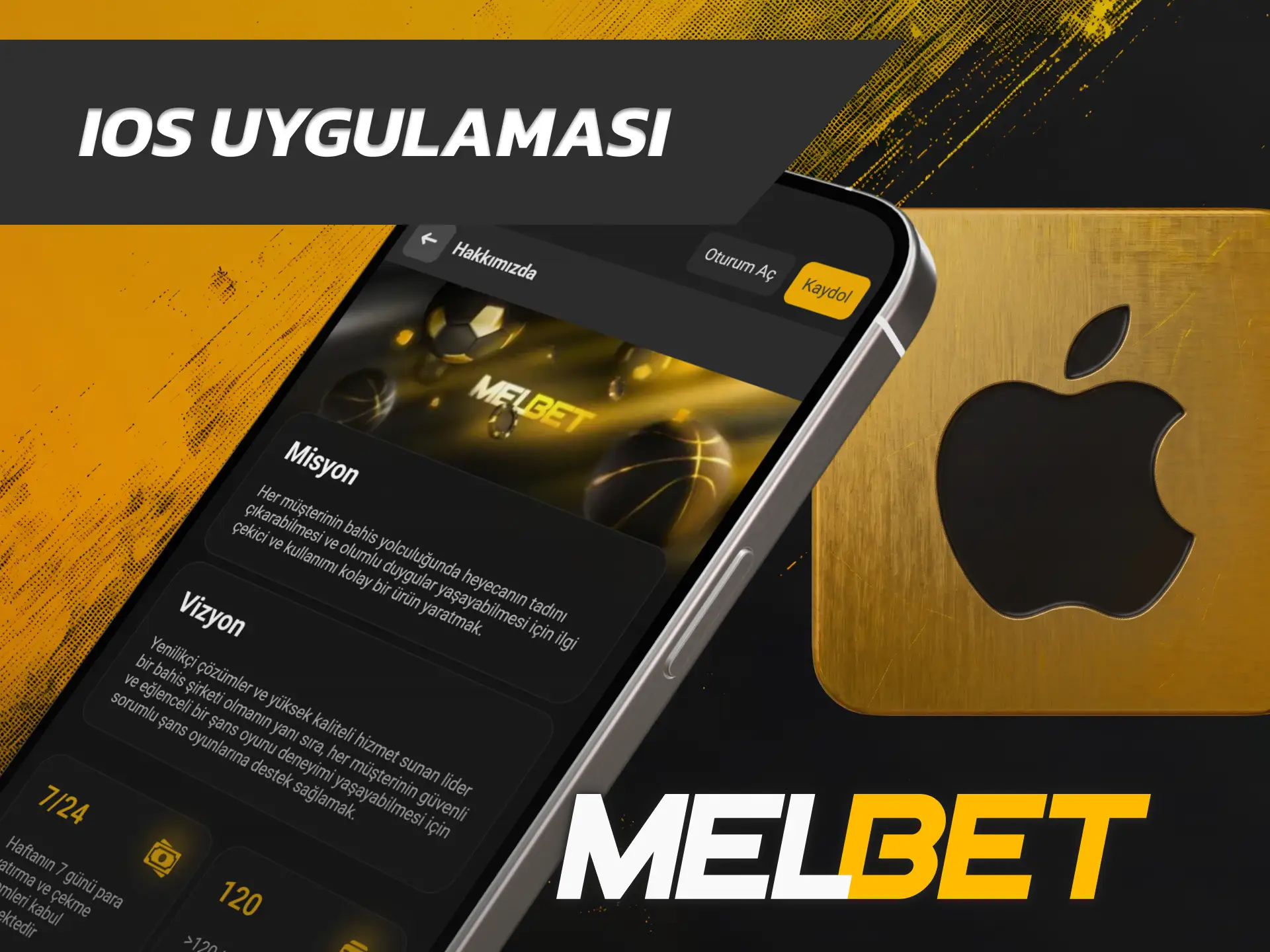 Apple cihazlarınıza yükleme yapmak üzere Melbet iOS Uygulama bağlantısını kullanın.