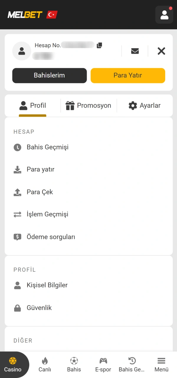 Üyelik işleminizi başarıyla bitirin resmi Melbet Uygulama ekranı üzerinden.