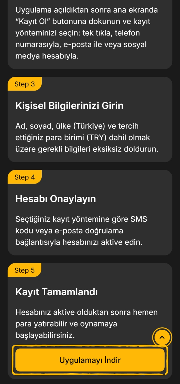 Mobil programı akıllı telefonunuza indirin Melbet Uygulama kaydı için.